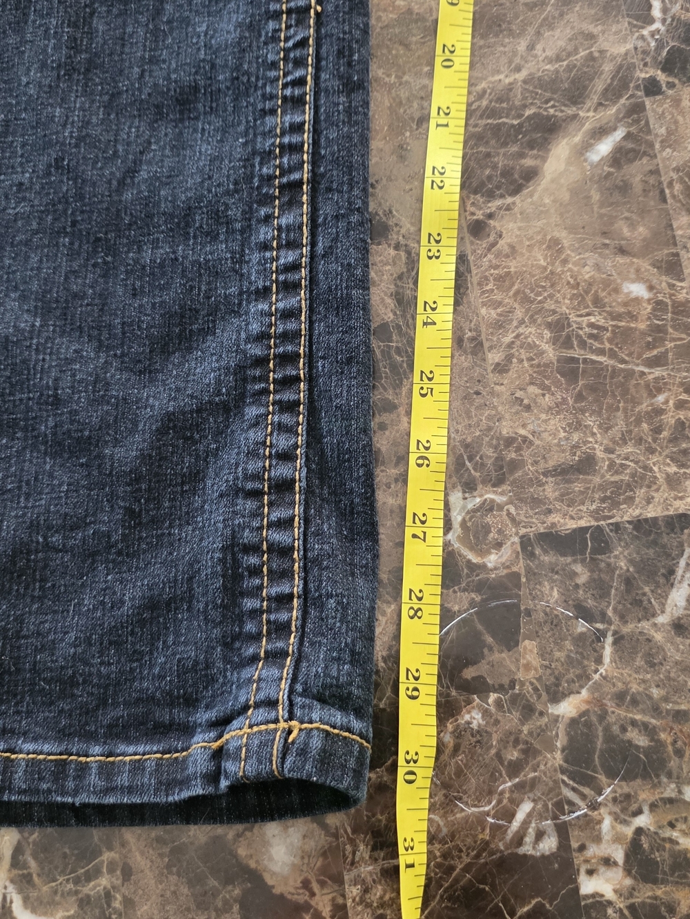 The Flavour by Bubblegum Women's Wide-Leg Jeans in Dark Blue Size 22 - Picture 7 of 8